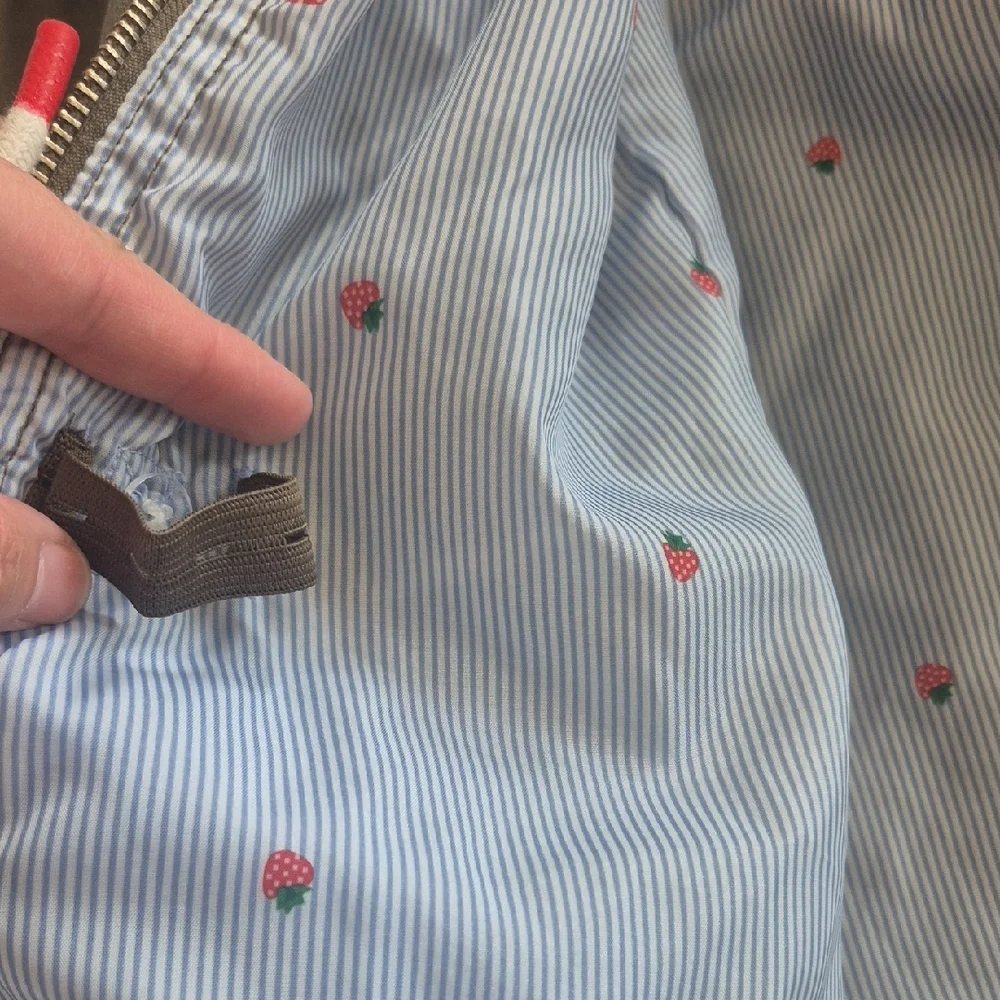 H&M Kids Olive Hooded Raincoat - Picture 5 of 8